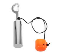 USHOBE Hochet de Plongée Antidérapant avec Clip Signal Sonore Distinct sous-Marin Bâton de Communication pour Équipement de Plongée