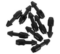 USHOBE Inserts de Sandow pour Chasse sous-Marine 10 Pièces, Plastique Noir