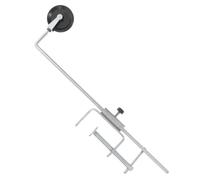 USHOBE Kit de Poulies Éducatif Support en Fer et Pince de Table Argentée, Outil Pédagogique Flexible pour Expériences de Physique en e Collège et Lycée