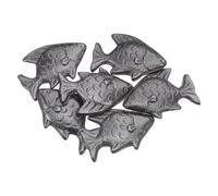 USHOBE Lot de 6 Poissons en Fer Naturel pour Cuisson, Outil Solide et Solide, Améliore L'apport en Fer, pour Femmes Enceintes et Végétaliens en Cuisson Bouillante ou Mijotée