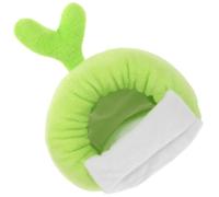 USHOBE Maison de Repos pour Hamster en Coton Chaud et Confortable, Lit Douillet Vert Clair, Petite Maison Décorative Adaptée pour Rats, à Poser au Sol