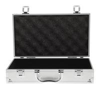 USHOBE Mallette Outils Capacité Adaptée Doublure en Mousse Protectrice Vide en Alliage D'aluminium Élégante pour Usage Personnel à Domicile et Présentation en Vitrine à Domicile et
