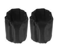 USHOBE Manchon Isotherme pour Bouteille de Vin et Bière 2pcs en Tissu Polyester avec Gel Réfrigérant Intégré, Contrôle Précis Température, pour Réunions Festives à Domicile