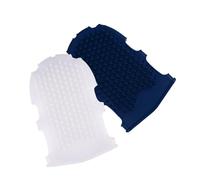 USHOBE Moufles de Massage en Silicone 2pcs pour Bain Exfoliant et Détente, Brosse en Silicone Douce Forme Moufles pour Spa et Soin Corporel