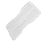 USHOBE Moule à Pierre en Béton Blanc en PP pour Chemins Extérieurs, Facile à Démonter Précision pour Créations DIY de Dalles et Pavés en Béton