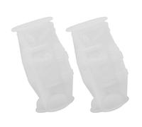 USHOBE Moules en Silicone pour Bougies de Noël 2pcs Forme Casse-noisette, Détails Précis, Matériau Silicone, pour Décoration de Fête et Bricolage Créatif