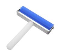 USHOBE Outil de Lissage en Silicone Bleu Pour Films Protecteurs d'Écran de Téléphone Avec Rouleau de Nettoyage en Caoutchouc Pour Usage Mobile et Professionnel