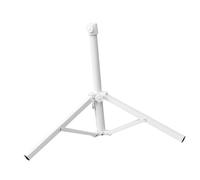 USHOBE Pied de Parasol Base Triangulaire en Fer Blanc Support Stable pour Parasol de Jardin et Parasol de Plage