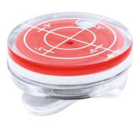 USHOBE Pince Magnétique pour Casquette de Golf, Marqueur Compact Rouge | ABS et Aimant, Design Délicat et Portable, Usage Golf, Clip-on, Facile à Distinguer, Accessoire