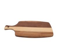 USHOBE Planche à Découper Bois avec Poignée Planche à Pizza et Steak Double Face Plateau de Service pour Apéritifs et Desserts et Cuisson au Four Grande de Collation Polyvalente
