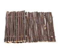 USHOBE Pont en Bois Courbé pour Petits Animaux Support Sécurisé et Capacité de Charge, pour Terrarium et Décoration D'habitat