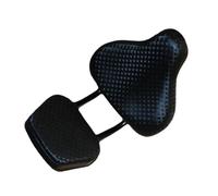 USHOBE Selle de Vélo Épaisse en Cuir avec Dossier Confortable pour Vélo Électrique et VTT, Absorption des Chocs, Facile à Nettoyer, pour Cyclisme Extérieur Longue Distance