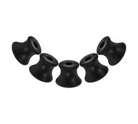 USHOBE Support de Diapason en Caoutchouc Noir 5pcs pour Yoga et Contemplation Design Portable et Stabilisation Améliorée des Diapasons
