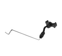 USHOBE Support de Téléphone pour Saxophone Alto et Ténor Pince Lyre Réglable Acier Inoxydable Support Musique Portable pour Partitions et Appareils Numériques Accessoire Pratique