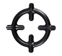 USHOBE Support en Fer pour Wok Anneau Rond Stable Compatible Réchaud de Camping et Cuisine en Plein Air pour Cuisinière à Gaz