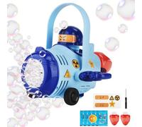 USHOP Pistolets à Bulles,Machine à Bulles de Savon,Pistolet à Bulle de Savon Automatique avec Lumière LED,Jouet Cadeau pour Enfants,Machine à Bulles pour Jeux Exterieur, Mariage, Soirées