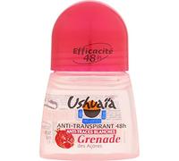 Ushuaïa Anti-Transpirant 48h Grenade des Açores Roll-on (lot de 4)