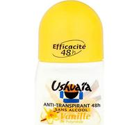 Ushuaïa Anti-Transpirant 48h Vanille de Polynésie 50ml (lot de 4)