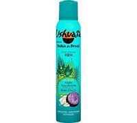 Ushuaïa Déodorant 48h Argile Absorbante & Parfum de Baie d?Açaï 200ml (lot d