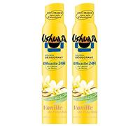 Ushuaïa Déodorant Atomiseur Femme Vanille 200 ml - Lot de 2