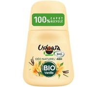 USHUAIA - Déodorant Bille Bio 48h, Fraîcheur Longue Durée à la Vanille Naturelle (Roll-on) - lot de 3 - Vendu par Lot