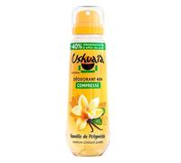 USHUAIA Déodorant Compressé à la Vanille - 100 ml, formule compressée pour une efficacité longue durée. - Lot De 3 - Vendu Par Lot