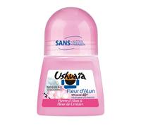 Ushuaïa - Déodorant Femme Bille Fleur d'Alun Parfum Fleur De Cerisier Efficacité 48h - 50 ml