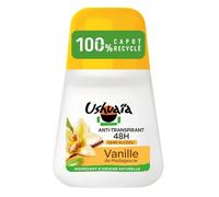 USHUAIA - Déodorant Roll-on 48h Anti-Humidité, Parfum Vanille Douceur et Fraîcheur Durable - lot de 3 - Vendu par Lot
