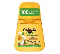 USHUAIA - Déodorant Roll-On Protection 48h, Douceur et Fraîcheur Monoï Fleur de Tiaré, 50ml - Lot De 3