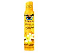 Ushuaïa - Déodorant Soin - Polynésie Huile de Monoï & Fleur De Tiaré - Efficacité 48 h - Idéal Peaux Epilées - Sans Alcool - 200 ml