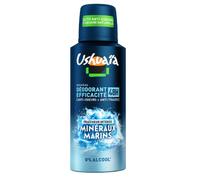 USHUAÏA Déodorant Spray Pour Homme, 48 h Anti-Odeur & Anti-Taches Minérales, Sans Alcool, 150 ml