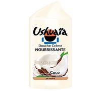 Ushuaïa Douche Crème Nourrissante Ressource au Lait de Coco des Îles sous le Vent 250 ml