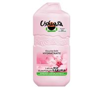 Ushuaïa Douche Soin Hydratante au Lait de Riz et Fleur de Sakura 280ML