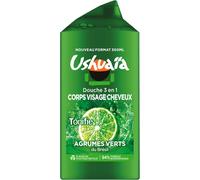 Ushuaïa Douche Visage Corps Cheveux Agrumes Verts