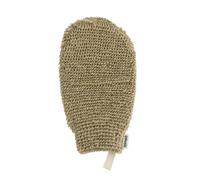 USHUAÏA - Gant exfoliant en jute - Gommage corps naturel - Crin végétal - Gant de bain - Convient à tous les types de peaux - Massage corporel - Spa - Exfoliation intense