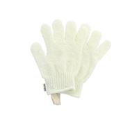 Ushuaïa - Gants Friction Exfoliants x2 - Gommage Corps Tonifiant, Adoucissant - Massage Revitalisant Sous La Douche - Exfoliation Moyenne - Peau Nette, Douce - Accessoire Soin Spa Quotidien