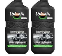 Ushuaïa Shampoing Douche effet glaçant à la Roche Volcanique d'Asie Mineure 280ML (Lot de 2)