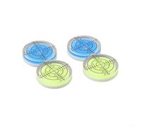 Usiné avec précision pour flacons de niveau à bulle 32 mm | Acrylique hautement translucide, résistant à l'usure pour la surface, erreur de parallaxe minimale, 32 mm de diamètre