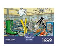 Usine de Fermetures Éclair Insanes Puzzle en Bois Imperméable Puzzles De 1000 Pièces pour Adultes Cadeaux Défi Et Casse-tête Jeux Éducatifs
