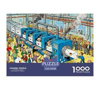 Usine d'enveloppes insanes Puzzle en Bois Imperméable Puzzles De 1000 Pièces pour Adultes Cadeaux Défi Et Casse-tête Jeux De Stimulants