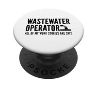 Usine d'épuration des eaux usées opérateur PopSockets PopGrip Adhésif