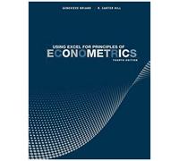 Using Excel For Principles Of Econometrics