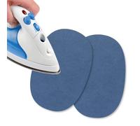 USIT, Mini Patchs Thermocollants en Tissu en Daim, 13x9 cm, Idéaux pour Réparer Pantalons, Vestes et Chemises, Teintures Inaltérables, 2 Pièces, Avion