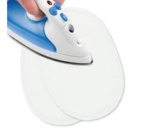 USIT, Patchs Thermocollants de Réparation en Tissu Jersey, 16x11 cm, Idéaux pour Réparer Survêtements, Chemises et Pantalons de Sport, 2 Pièces, Crème