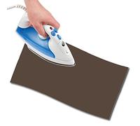 USIT, Tissu Thermocollant de Réparation en Coton, 48x11,5 cm, Léger et Résistant, 1 Pièce, Marron
