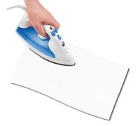 USIT, Tissu Thermocollant de Réparation en Daim, 11,5x45 cm, Idéaux pour Réparer Pantalons, Vestes et Chemises, Teintures Inaltérables, 1 Pièce, Blanc