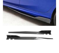 USJEKZI66 Jupes Latérales pour Audi R8 RS2 RS3 RS4 RS5 RS6 RS7 RSQ3 RSQ8 RS E-TRON GT, Jupe Latérale Séparateur Diffuseur Extension Accessoire Voiture,Black