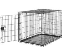 USK-Amazon Basics Cage pour chien pliable en fil métallique