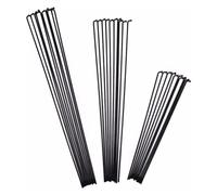 USLINMINJIN Spoke Lot de 36 rayons et tétons en acier inoxydable pour vélo électrique 13 G 13 K Diamètre 2,2 mm Longueur 100-300 mm J Bend Cycle Noir