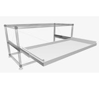 USM Haller étagère d'extension partie blanche de rechange 50 x 35 cm - USM AUSZIEHTABLAR WEISS 50X35